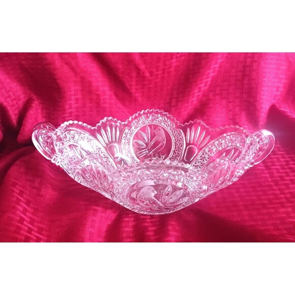 Hofbauer The Byrdes Collection 13" Oval Handled Bowl Canoe - Picture 5 of 12